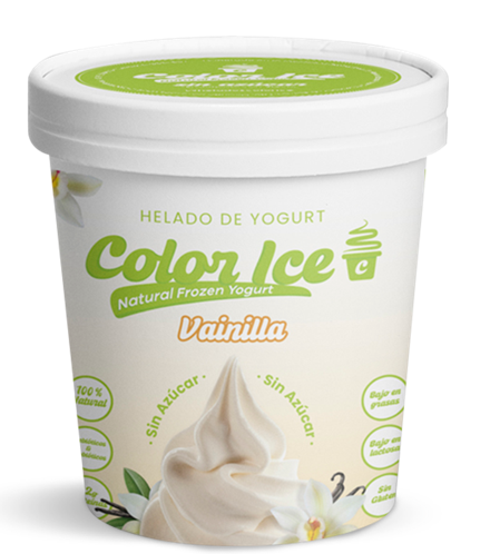HELADO DE YOGURT COLOR ICE VAINILLA S/A