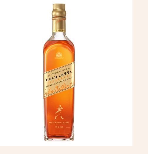 WHISKY J.W BLACK LABEL 0.70LT GOLD RESERVE