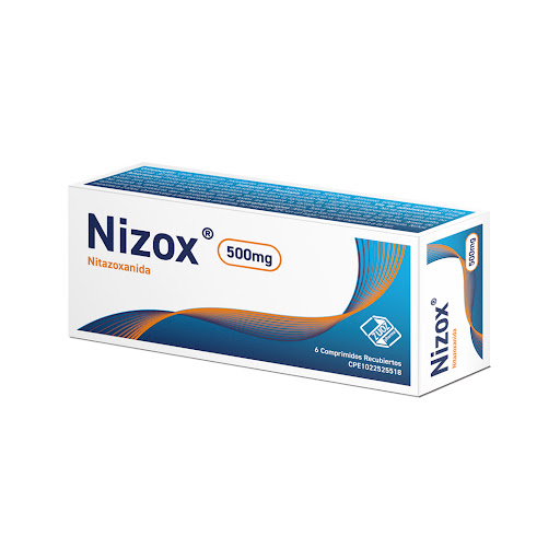 NIZOX 500MG X 6TABL NITAZOXANIDA ZUOZ