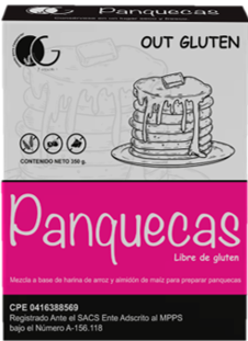 MEZCLA DE PANQUECAS OUT GLUTEN 350GR