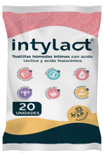 TOALLAS HUMEDAS INTYLACT 20UND INTIMAS MANZANILLA
