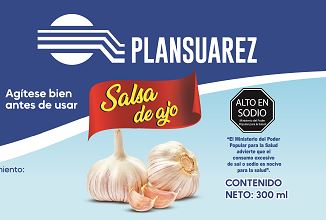 SALSA PLANSUAREZ 300ML AJO