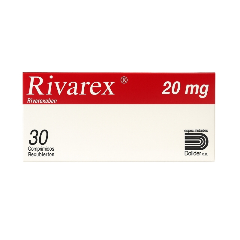 RIVAREX 20MG X 30COMP RIVAROXABAN DOLLDER