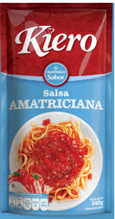 SALSA KIERO 340GR AMATRICIANA DOYPACK 