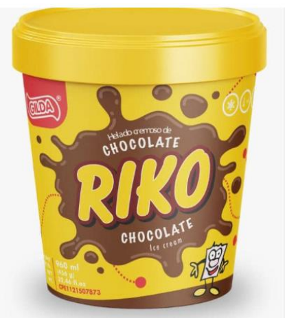 HELADO GILDA 946ML RIKO CHOCOLATE