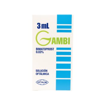 GAMBI 0,03% X 3ML BIMATOPROST SOL OFT OFTALMI