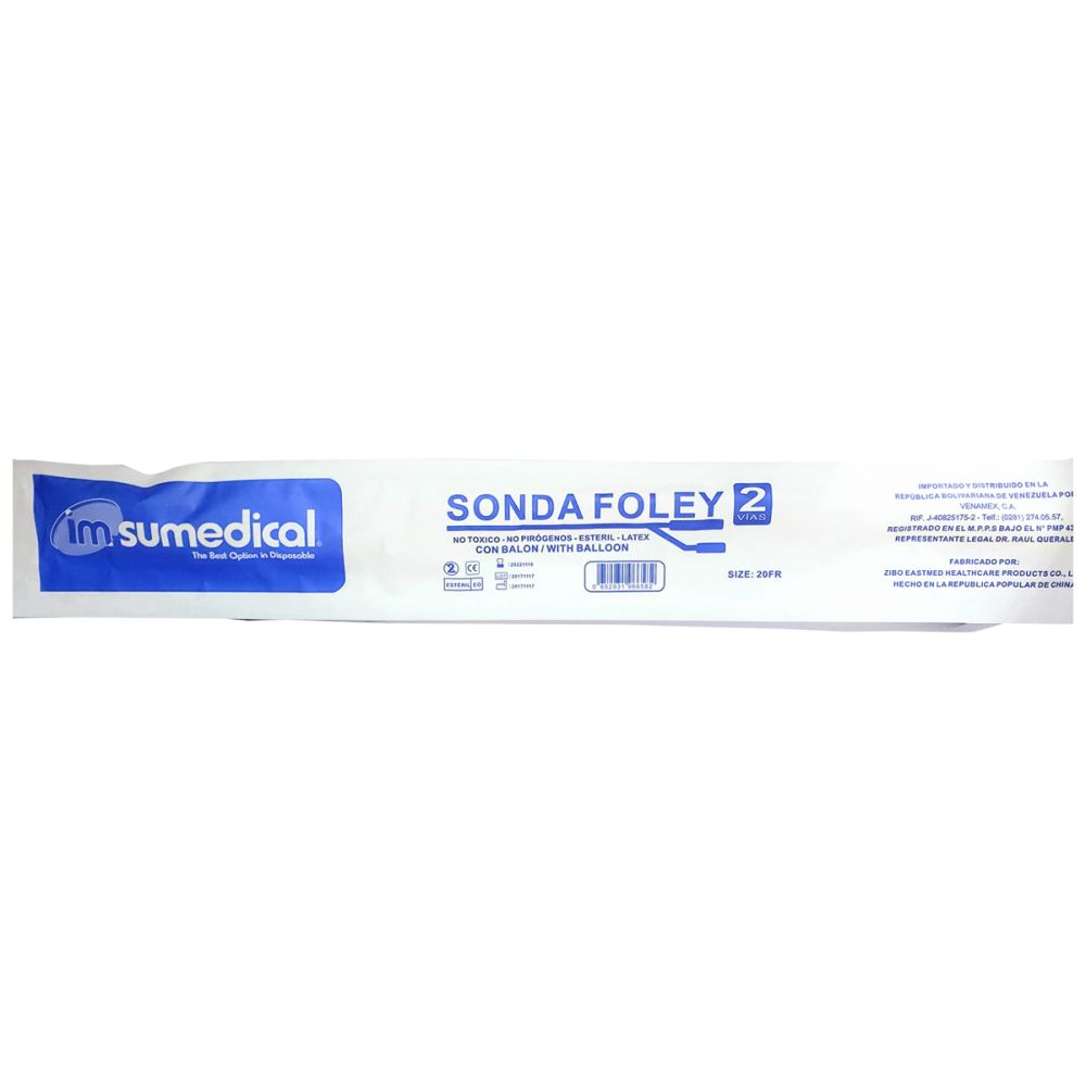 SONDA FOLEY 2VIAS X 1UND AD16 IMSUMEDICAL
