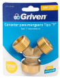 CONECTOR GRIVEN P/LAVADORA BRONCE TIPO &quot;Y&quot;