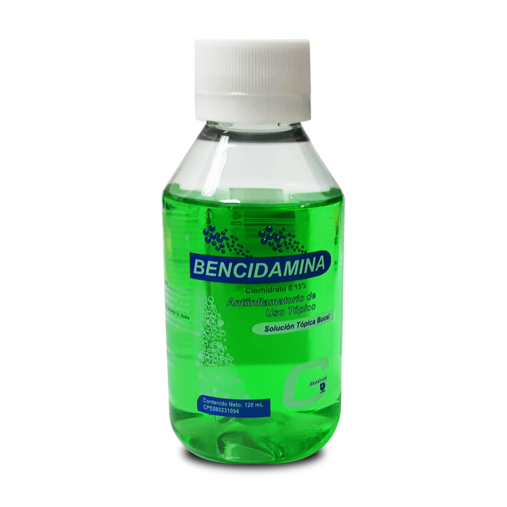 BENCIDAMINA 0,15% X 240ML SOL TOP BUCAL COFASA