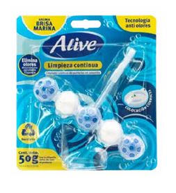 LIMPIADOR DE POCETAS ALIVE 50GR BRISA MARINA 5 EN 1