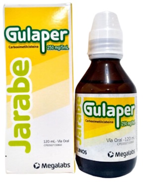 GULAPER 250MG/5ML X 200ML ADUL MEGALABS