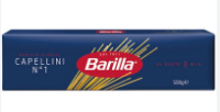 PASTA BARILLA 500GR CAPELLINI