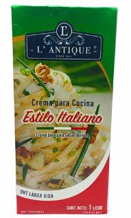 CREMA PARA COCINA L' ANTIQUE 1LT UHT