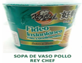 SOPA INSTANTANEA REY CHEF 110GR POLLO