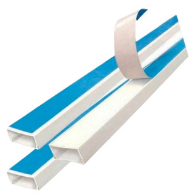 CANALETA PVC GDESEO 20X10 2MT AUTOADHESIVA