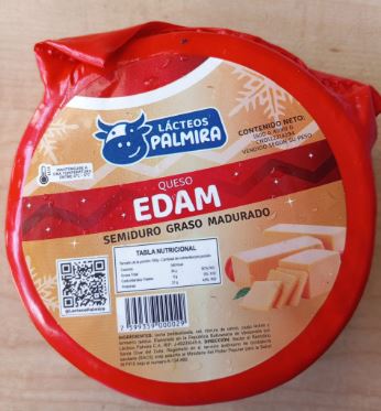 QUESO EDAM REDONDO PALMIRA X KG