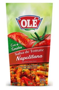 SALSA OLE 300GR NAPOLITANA POUCH