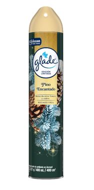 AMBIENTADOR GLADE 400ML PINO ENCANTADO