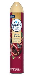 AMBIENTADOR GLADE 400ML MORAS FESTIVAS