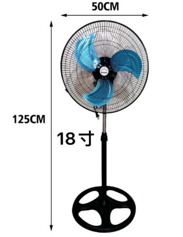 VENTILADOR METAL BERNICE 18&quot;