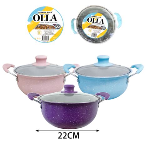 JUEGO DE OLLAS BERNICE 3PCS