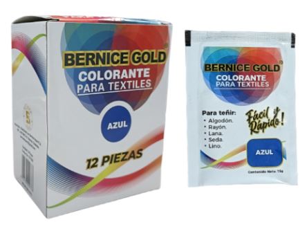 TEÑIDOR BERNICE ROPA AZUL