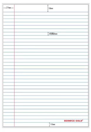 HOJA DE EXAMEN BERNICE X UND