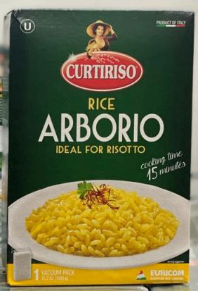 ARROZ CURTIRISO 1KG ARBORIO