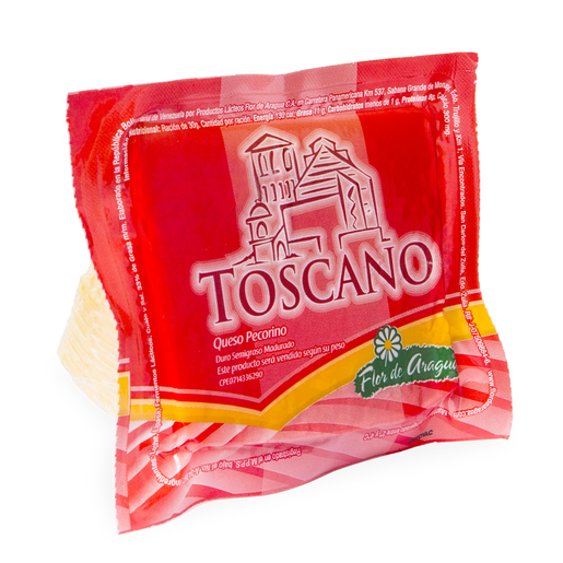 QUESO TOSCANO PECORINO S/P PORC X KG