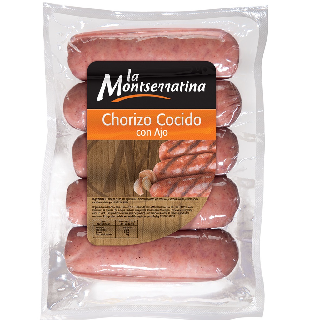 CHORIZO AJO X KG MONTSERRATINA