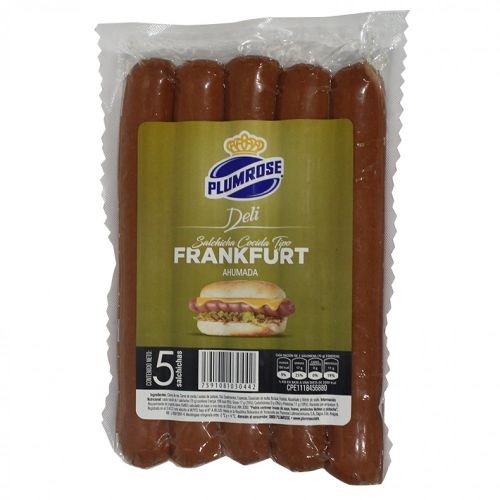 SALCHICHAS PLUMROSE 450GR FRANKFURT DELI