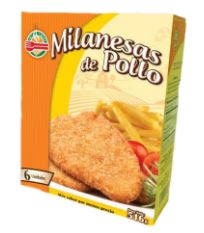 MILANESA DE POLLO SKY CHEF 6X86GR