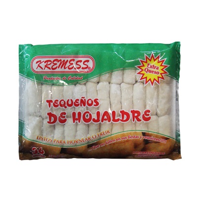 TEQUENOS KREMESS 36 UNIDADES DE HOJALDR