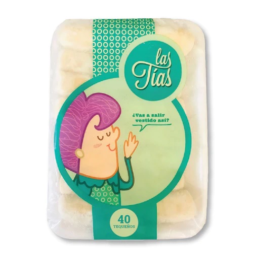 TEQUEÑOS LAS TIAS 40UND QUESO HOJALDRE