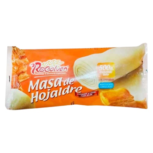 MASA DE HOJALDRE ROGALVEN 500GR