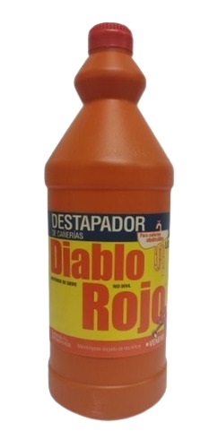 DESTAPA CANERIA DIABLO ROJO 1LT TRADIC