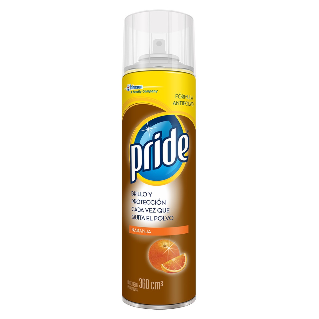 LIMPIADOR PRIDE 360ML NARANJA