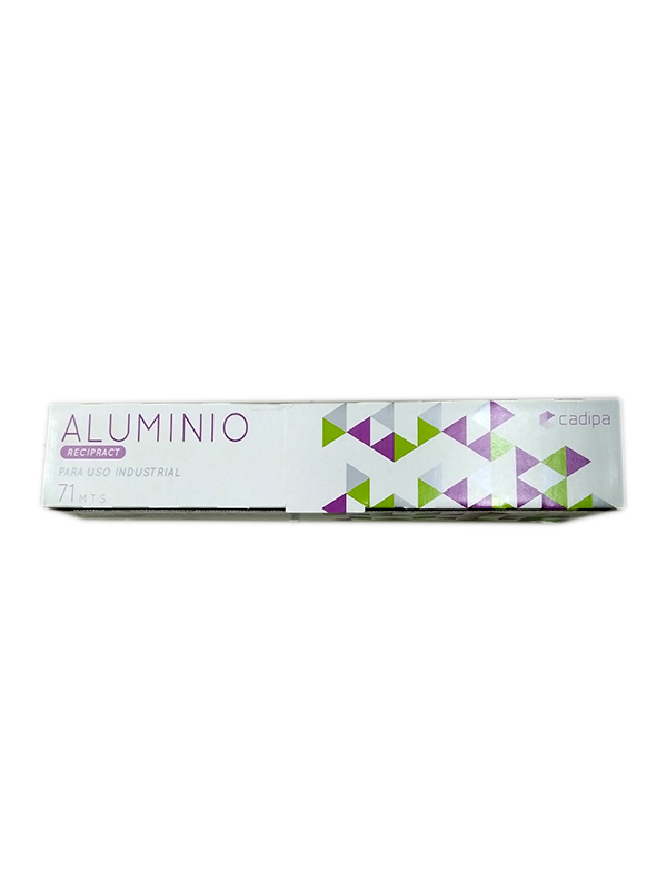 PAPEL ALUMINIO RECIPRACT 71X394MM