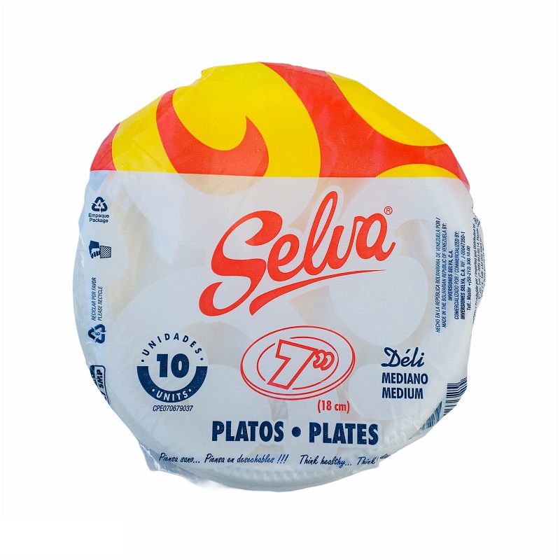 PLATOS SELVA N-9  X10UND LISO