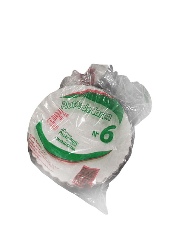 PLATOS D/CARTON FANDEC X20 N-6