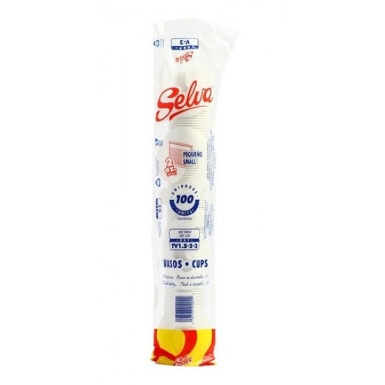 VASOS SELVA 2 OZ. X100UND