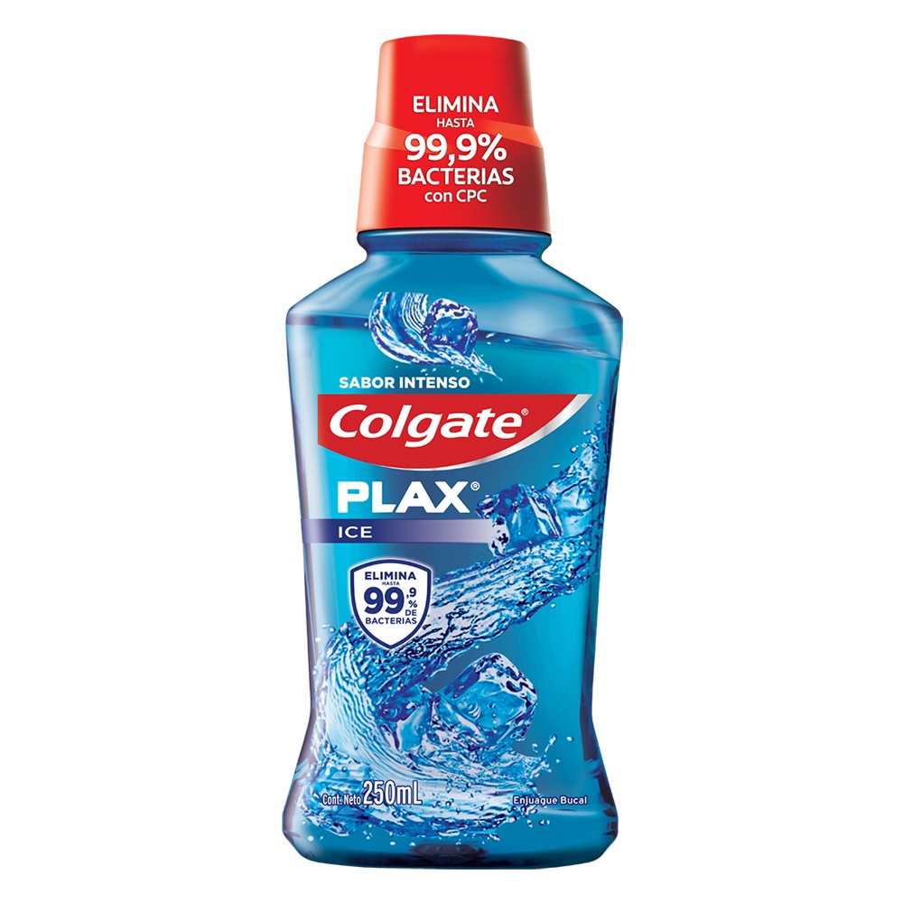 ENJUAGUE BUCAL COLGATE 250ML PLAX ICE