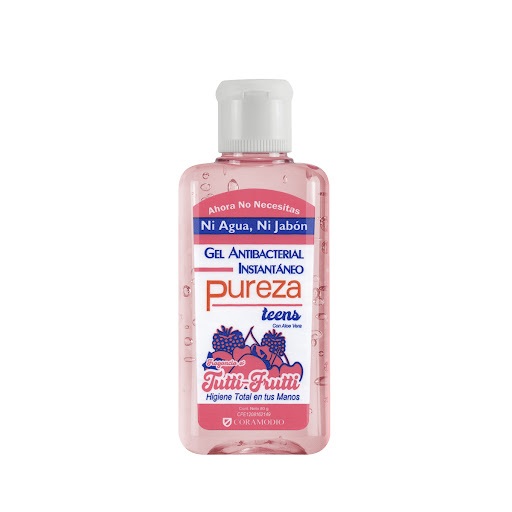 GEL ANTIBACT PUREZA 80GR TUTTYFRUTTY