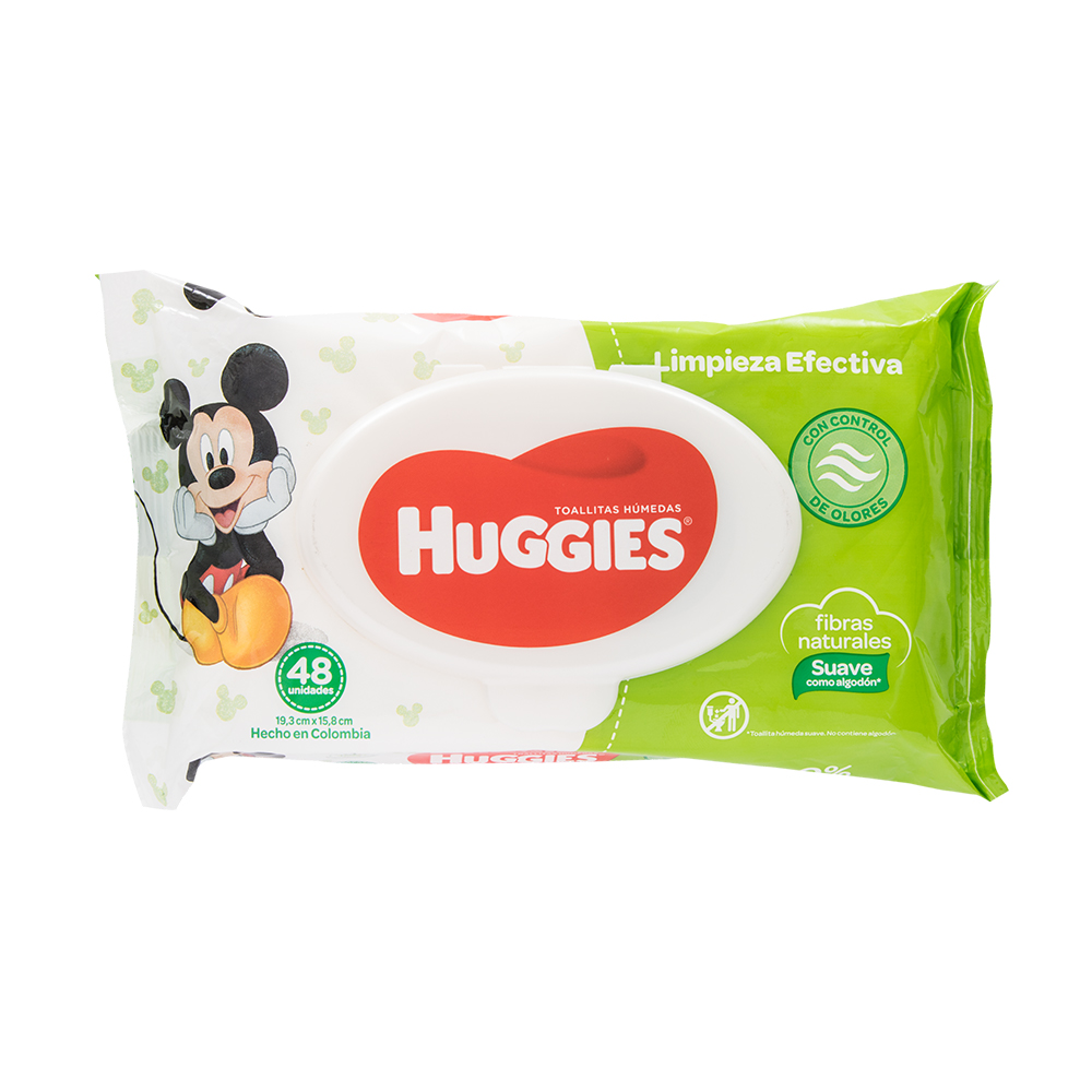 TOALLAS HUMEDAS HUGGIES 48UND ACTIV FRESH
