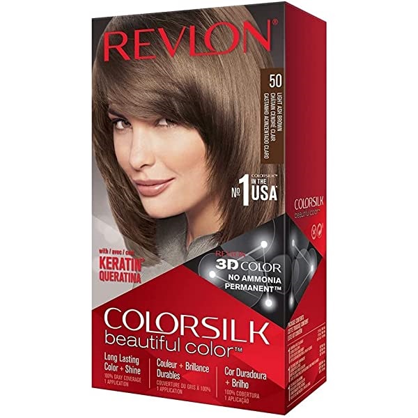 TINTE REVLON 50 CASTA CENIZ CLA KERATINA