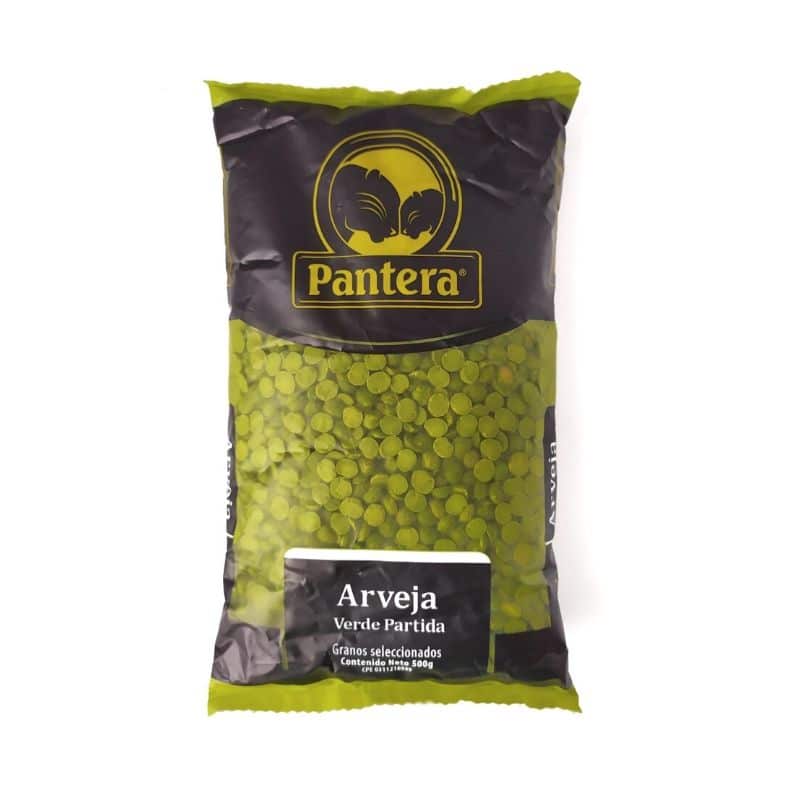 ARVEJAS VERDE PANTERA 500GR PARTIDA