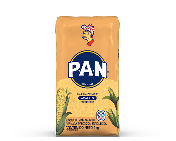 HARINA DE MAIZ PAN 1KG AMARILLA