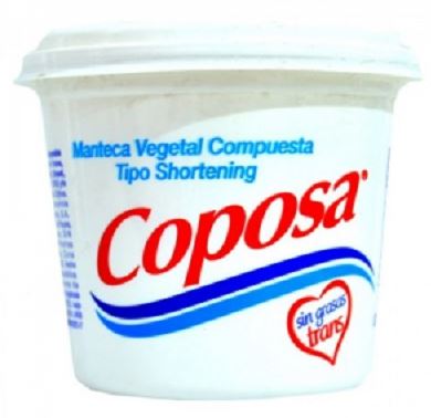 MANTECA VEGETAL COPOSA 400GR