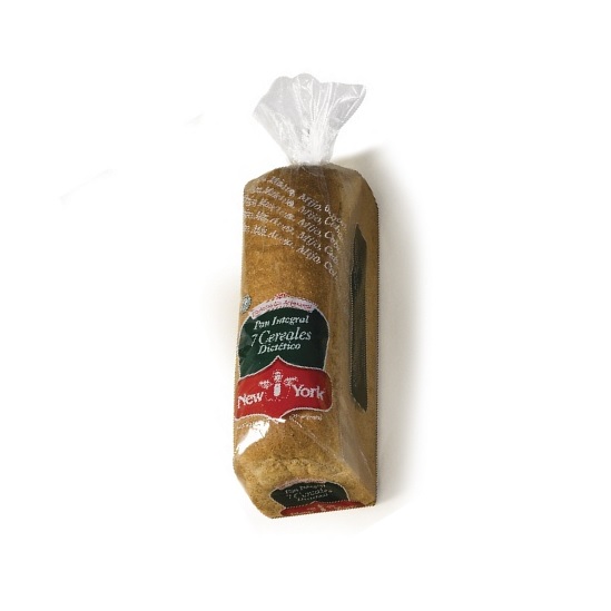 PAN INTEGRAL NEW YORK 750GR 7 CEREALES