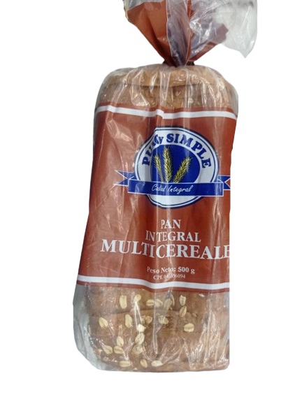 PAN SANDWICH PURO Y SIMPLE 500GR MULTICEREALES